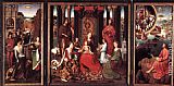 Hans Memling Famous Paintings - St John Altarpiece